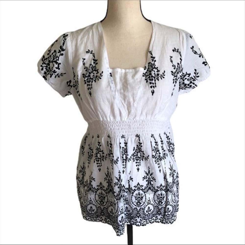 ANGELIQUE Top Floral Petite
